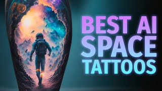 Cosmic Canvas: AI-Generated Space Tattoos