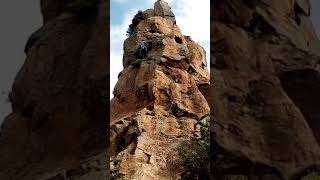 Rock climbing at Hell's Gate national park