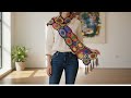 Crochet stole tutorial is here..# step by step for beginners