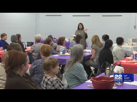 Chabad Women's Circle hosts mega hamentash bake at Lubavitcher Yeshiva Academy