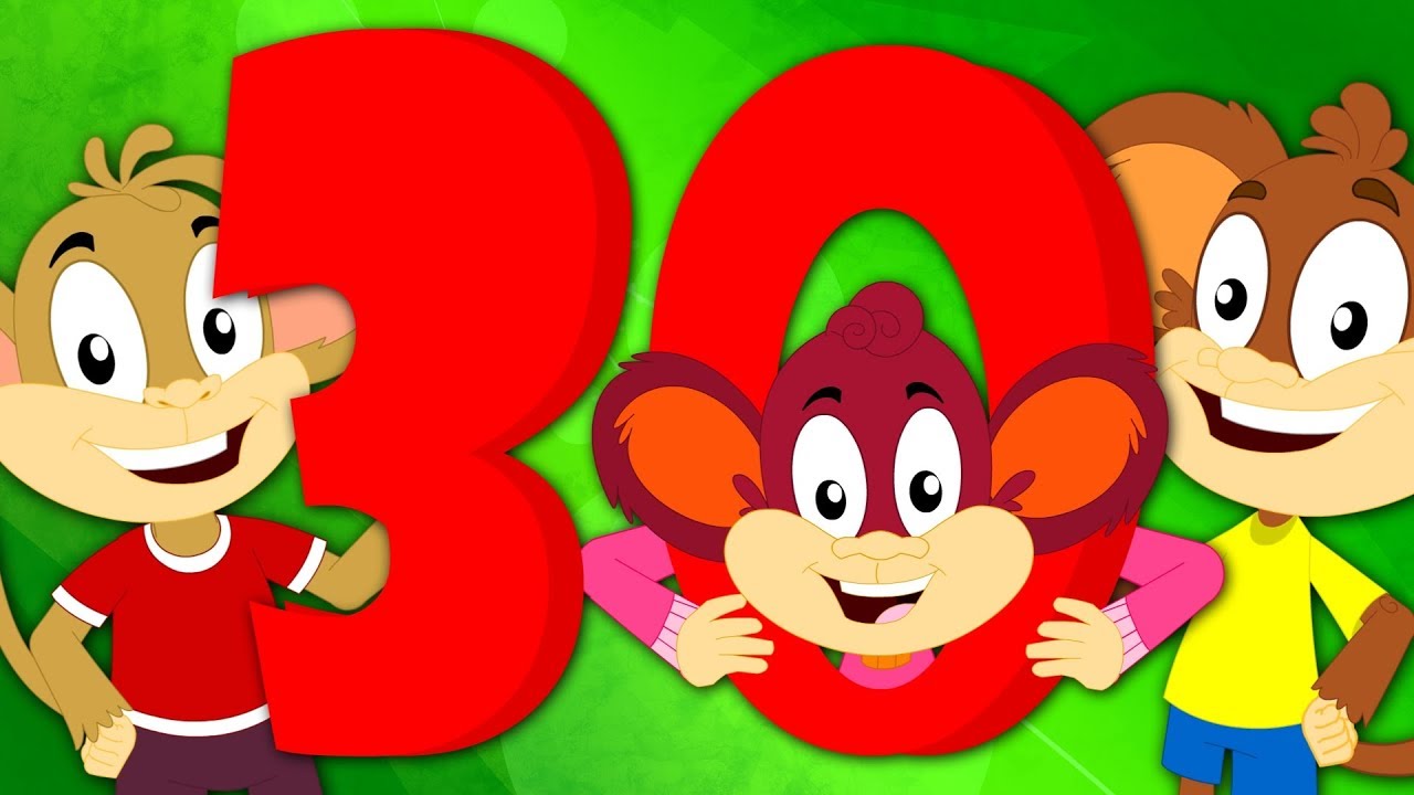 Numbers Song 1 to 30 | Counting Numbers For Kids | Nursery Rhymes Baby ...