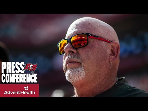 Bruce Arians on Christian McCaffrey & Relationship with Matt Rhule | Press Conference