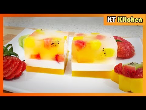 Video RAU CÂU NGŨ SẮC - Cách Làm Rau Câu Trái Cây Ngũ Sắc... - youtube