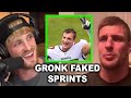 ROB GRONKOWSKI FAKED SPRINTS DURING PANDEMIC WORKOUTS