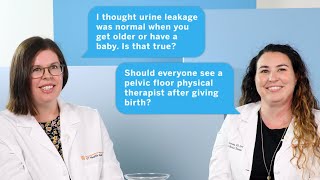 Pelvic Floor Physical Therapists Answer Your Questions Ep. 2 | Asking for a Friend