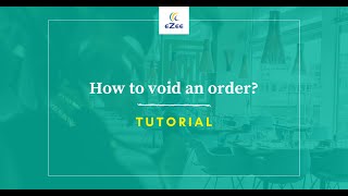 How to Void an Order in eZee Optimus, Restaurant POS Software? screenshot 2