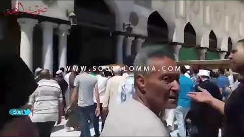 9-من جنازة علامة القراءات الشيخ عبدالحكيم عبداللطيف شيخ عموم المقارئ المصرية 9-9-2016