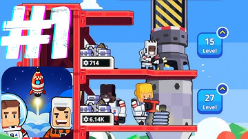 Rocket Star: Idle Tycoon Game - Gameplay Walkthrough Tutorial Part #1 (iOS, Android)