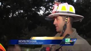 Fiery crash shuts down portion of Highway 99