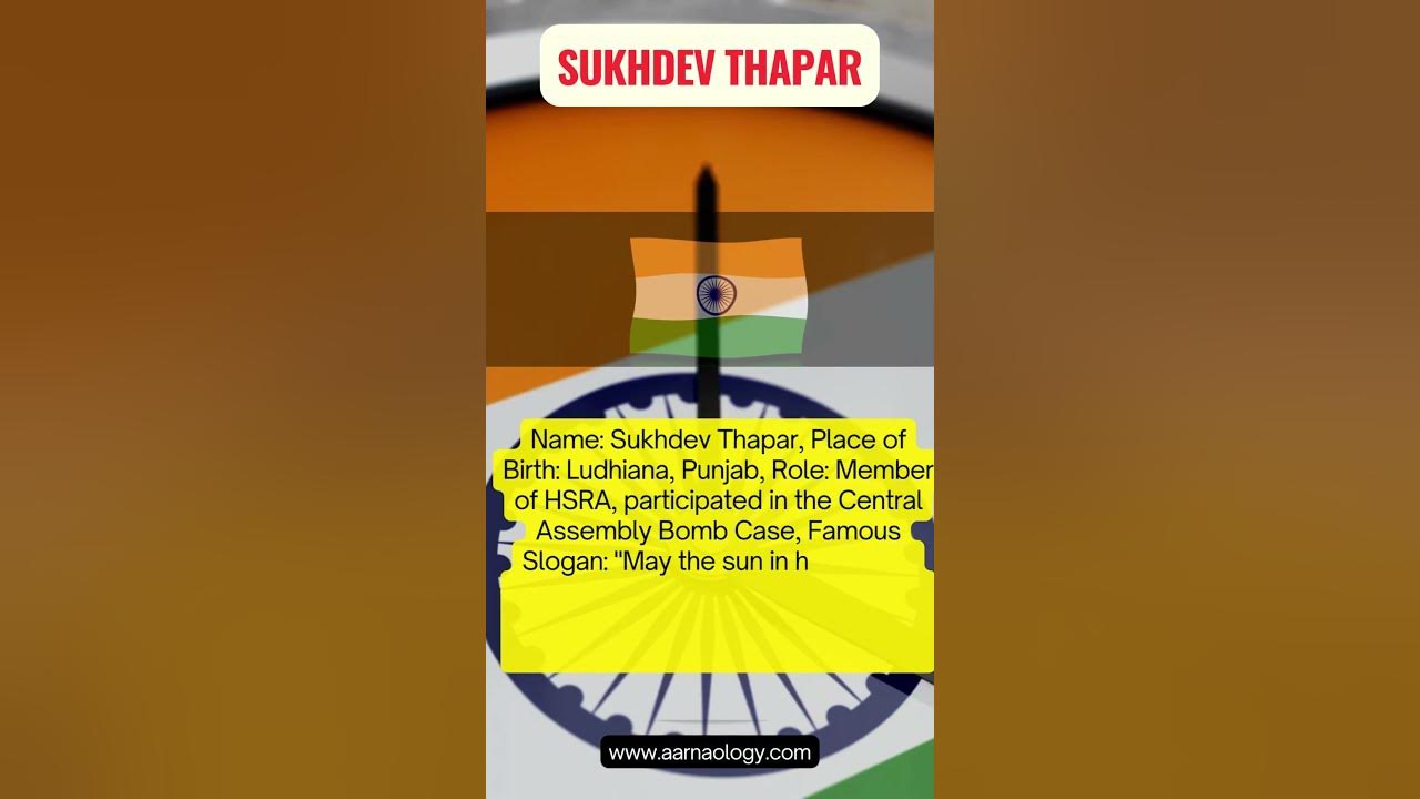 sukhdev-thapar-the-unsung-hero-of-india-s-freedom-youtube