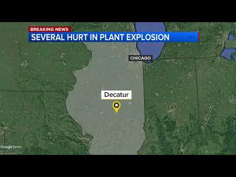 Several people injured in central Illinois plant explosion, fire