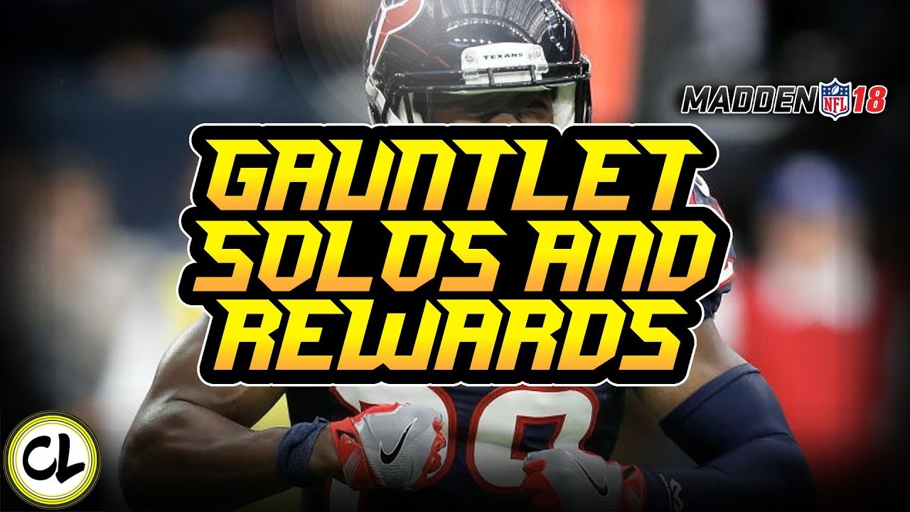 New Gaunlet Rewards! Every Reward Pack Opening! New Solo Breakdown! New 91 Zone Player! Madden 18