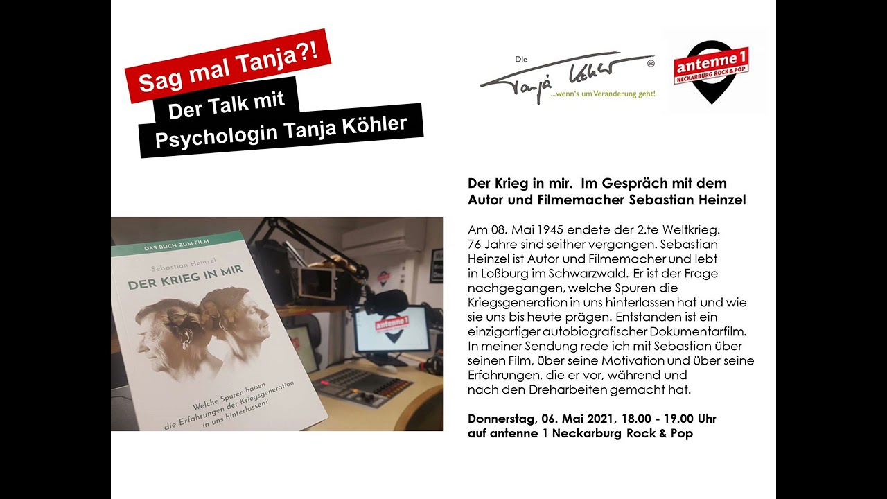 Sag mal Tanja?! Im Gespräch mit Filmemacher Sebastian Heinzel über seinen Film "Der Krieg in mir"