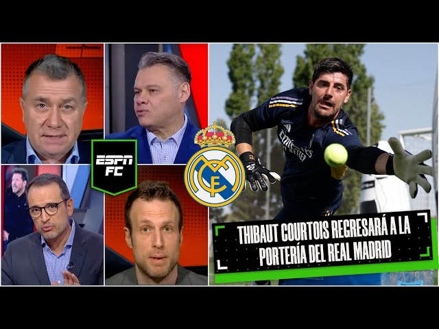 Ancelotti se arriesga, pondrá a COURTOIS en portería vs Cádiz. ME QUEDO CON LUNIN, Ricky | ESPN FC