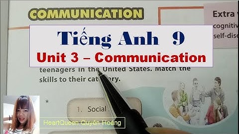 Hướng dẫn học Tiếng Anh lớp 9 Unit 3 - Communication / HeartQueen Quyên Hoàng