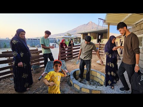 Hassan Heads To University Exams Amir S Family Concrete Walls And Goose Pond