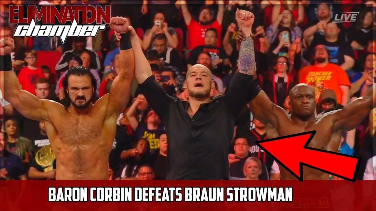 Baron Corbin Vs Braun Strowman No Disqualification Match Wwe