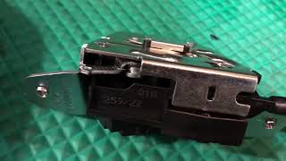 TESLA Model S rear hatch alarm & latch replacement. Car thinks hatch is open.
