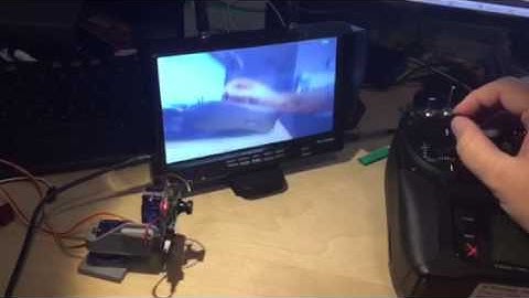 Pan-Tilt from Spektrum DX9 with FPV