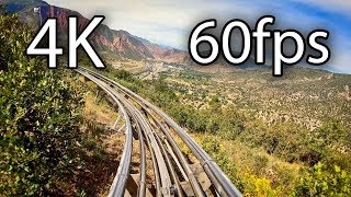 Alpine Coaster on-ride 4K POV @60fps Glenwood Caverns Adventure Park