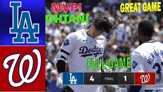 Dodgers vs. Nationals  ( 4 - 23 - 2024 ) FULL GAME | MLB Season 2024