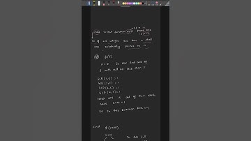 Euler totient function in principle of cryptography#EulerTotient #Cryptography #NumberTheory #Shorts