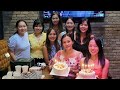 Ladies night out &amp; August birthday celebration