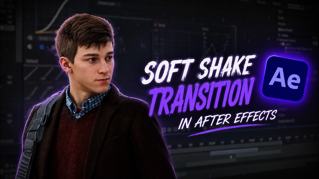 Soft Shake Transition Tutorial After Effects | MOVIEX - YouTube