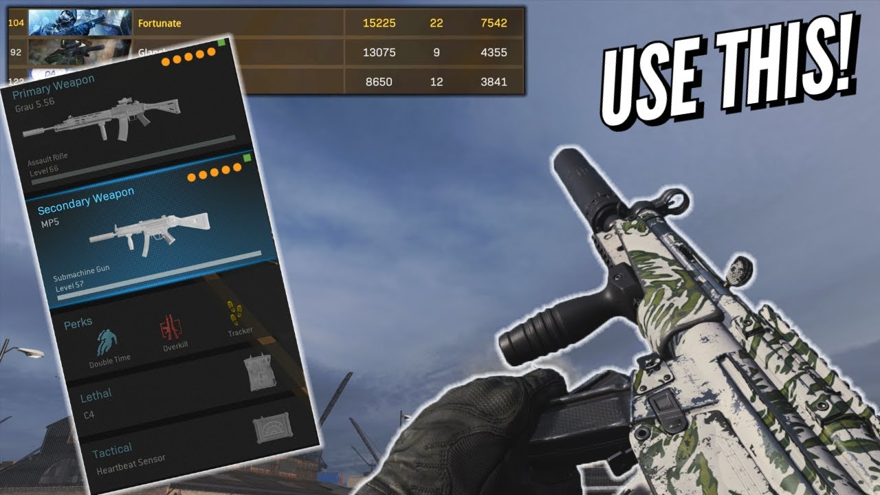 The Best WARZONE Class For High Kills! (22 Kill Win) - YouTube