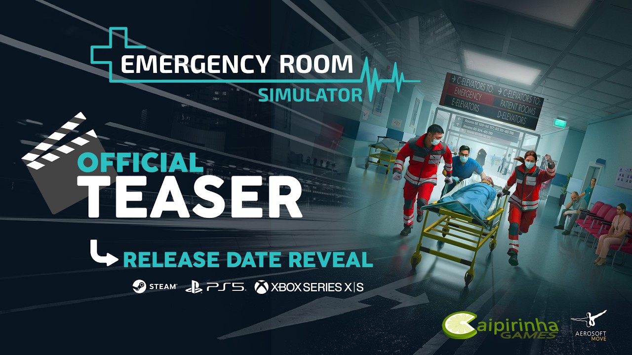 Emergency Room Simulator - gameplay memeriksa pasien dengan alat medis realistis