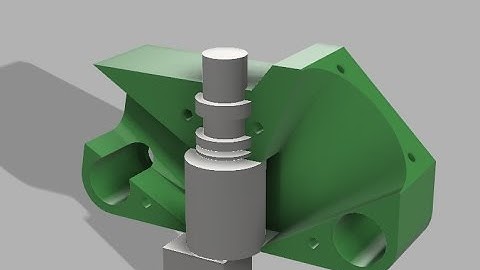 Prototyping E3d Extruder for Anet A6 Part 1