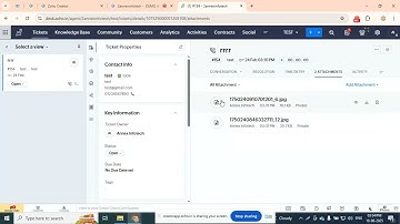 File Upload from zoho creator to zoho desk using deluge - Rahul Bindal