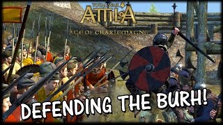 DEFENDING THE BURH! - Wessex v Danes - Age of Vikings Mod Siege Gameplay DEFENDING THE BURH! - Wessex v Danes - Age of Vikings Mod Siege Gameplay