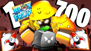 1 AL 700 CON LA ROCKET EN BLOX FRUITS/PARTE 2