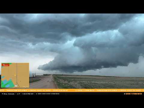 LIVE STORM CHASER - Tracking Severe Weather in South Dakota!