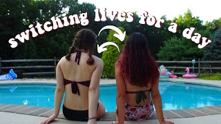 Best Friends Switch Lives for a Day! || Haley Rose ft. Julia Kessler