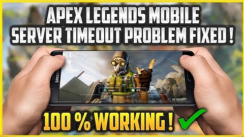 Apex Legends Mobile Server Timeout Problem Fixed | New Beta Apex Mobile Login Problem Fixed