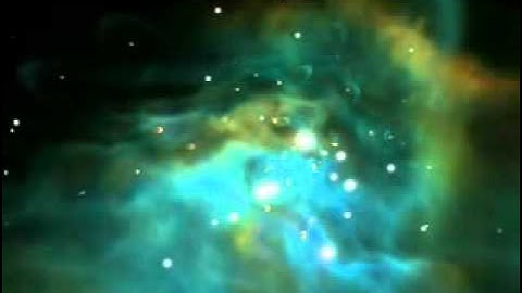 Orion Nebulae volume visualization