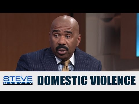 Domestic Abuse Is A Serious Issue || Steve Harvey