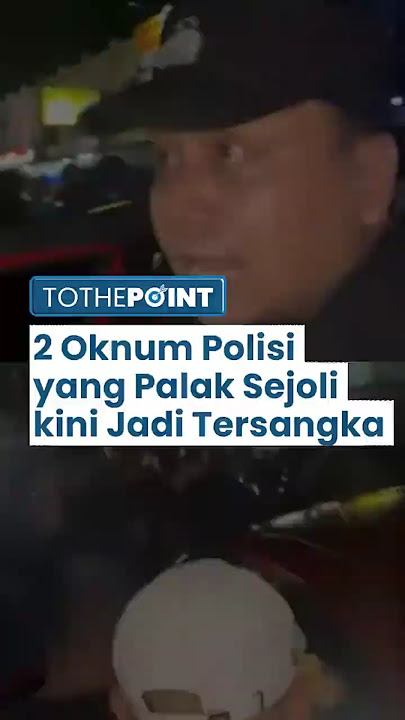 Videonya Viral Palak Sejoli Rp 2,5 Juta & Digeruduk di Semarang, 2 Oknum Polisi Terancam Dipecat