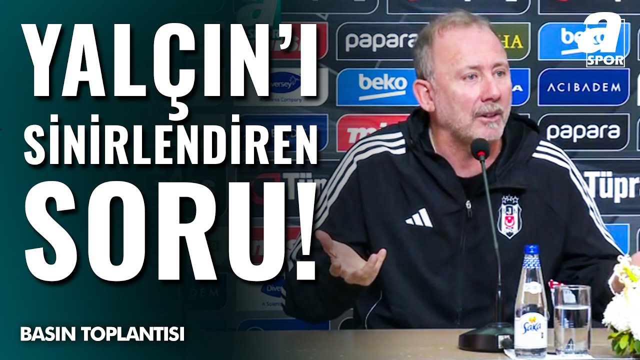 Sergen Yalçın Sorulan Rafa Silva Sorusuna Çok Sinirlendi! "SİZ BENİ DİNLEMİYOR MUSUNUZ!?"