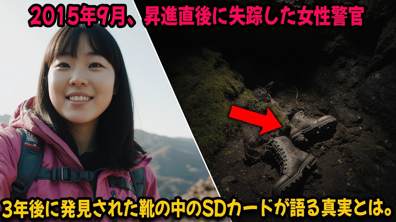 昇進からわずか数日後に姿を消した女性警官――3年後、靴の中のSDカードが明かした衝撃の真実。