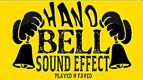 Hand Bell Ringing Sound Effect / Bell Ring In Hands Sounds / Rings Of Bells / Royalty Free