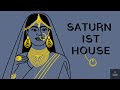 Saturn in 1st House in Vedic Astrology (Saturn in the First House)