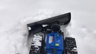 オスーノER801 電動除雪機