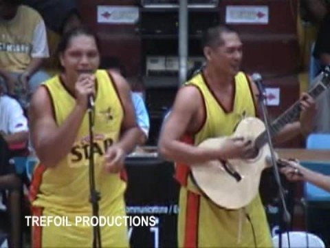 PBA Legends Singing Duo