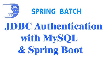 How to use Spring Security JDBC Authentication with MySQL & Spring Boot