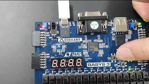 FPGA led counter