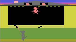 Jeu Vidéo ATARI 2600 Oink - Fonctionnel - Etat Correct - Collection Vintage