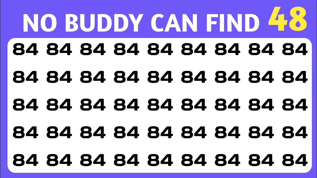 Find the Odd one Out | Number and Letter Edition | Spot the Difference ...